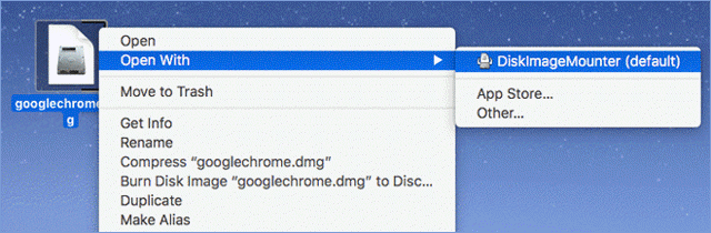.dmg file not opening on mac